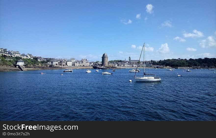 Waterway, Loch, Sky, Marina