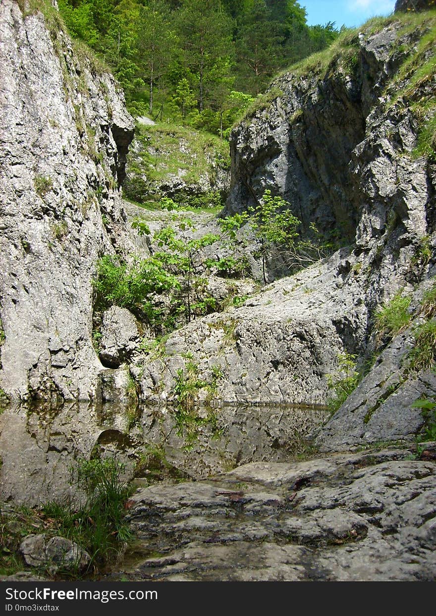 Rock, Nature Reserve, Ravine, Bedrock