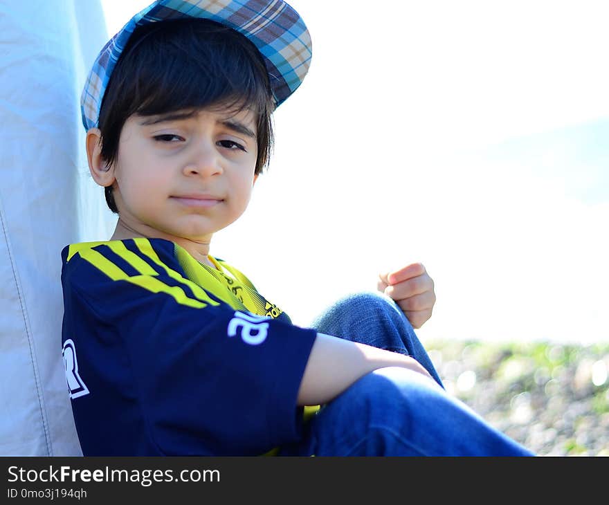 Child, Boy, Headgear, Fashion Accessory