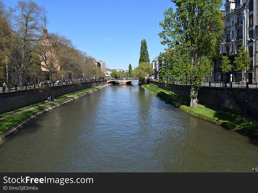 Waterway, Canal, Body Of Water, Water