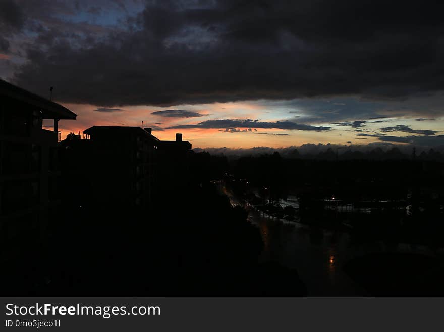 Sky, Sunset, Cloud, Afterglow