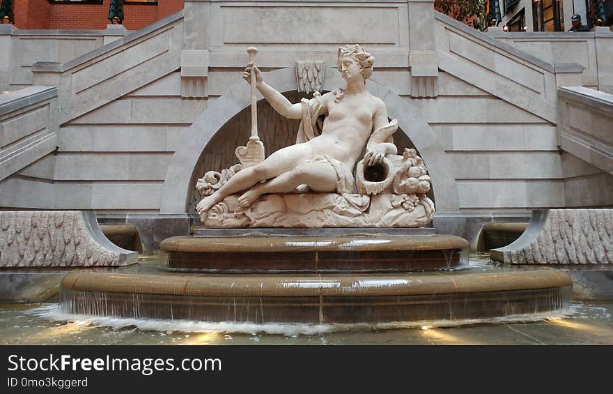 Sculpture, Statue, Classical Sculpture, Fountain