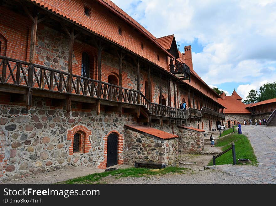 Historic Site, Building, Medieval Architecture, Facade