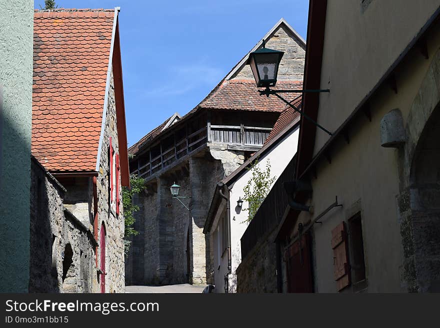 Town, Building, Neighbourhood, Medieval Architecture