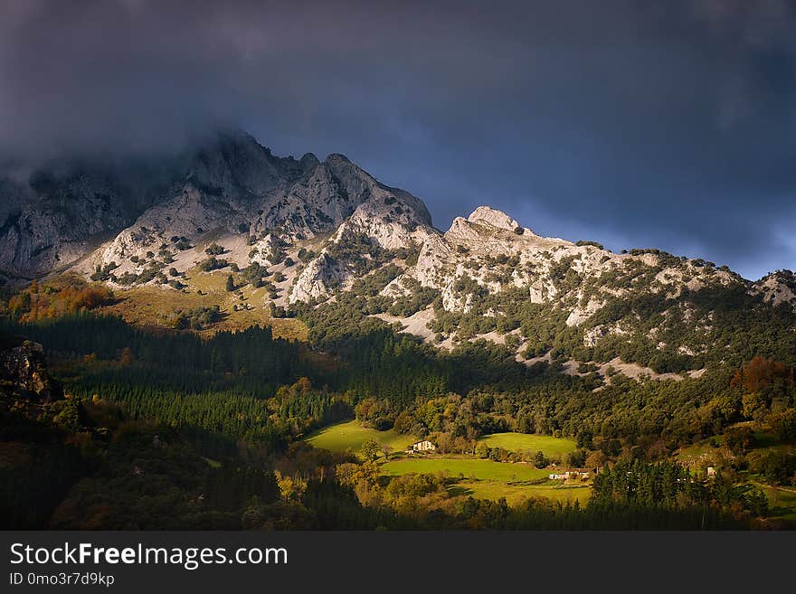 Mugarra Mountain In Urkiola