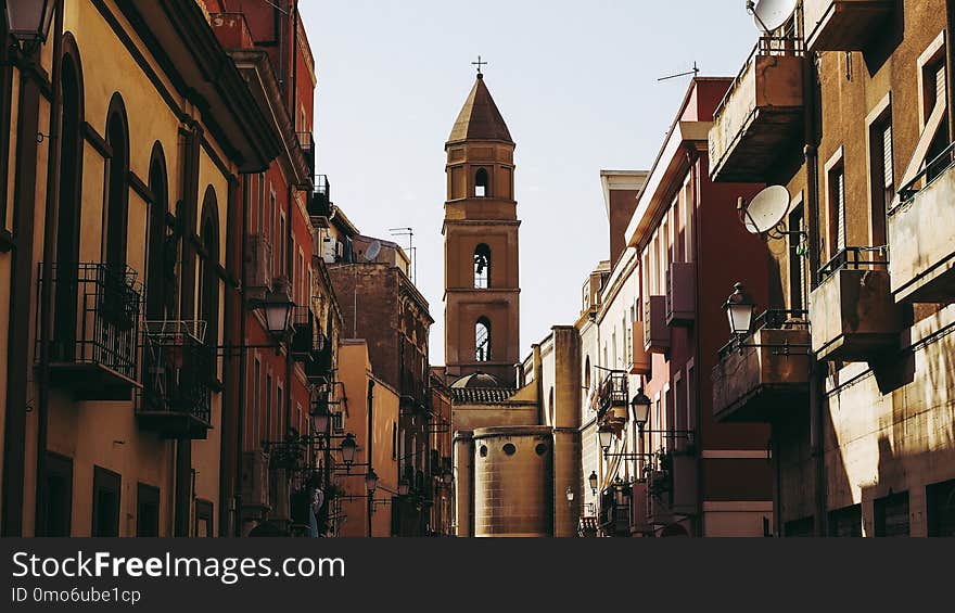 Castello quarter aka Casteddu e susu (meaning Upper Castle in Sard) old medieval town city centre in Cagliari, Italy. Castello quarter aka Casteddu e susu (meaning Upper Castle in Sard) old medieval town city centre in Cagliari, Italy