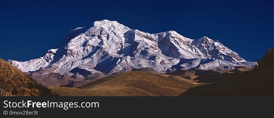 Panoramic of the Chimborazo