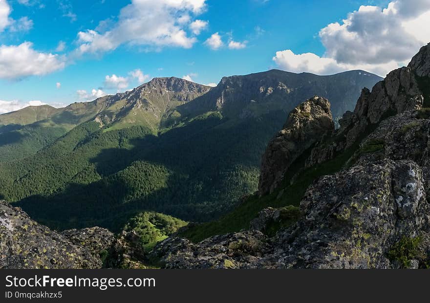 Mountainous Landforms, Mountain, Ridge, Wilderness