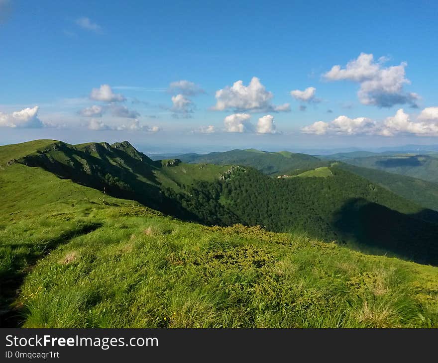 Highland, Grassland, Ridge, Mountainous Landforms