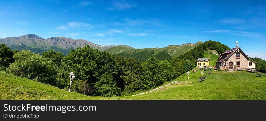 Mountainous Landforms, Nature, Mountain Range, Sky