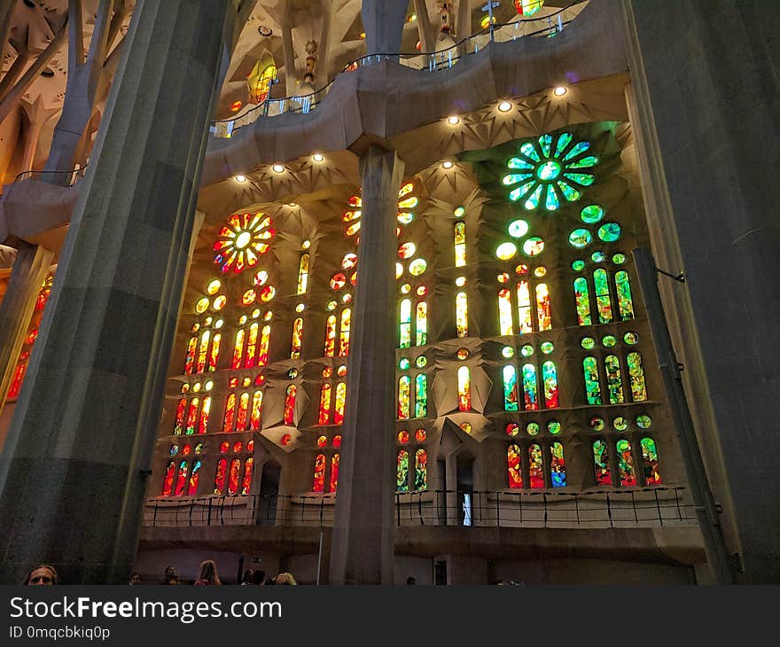 Stained Glass, Landmark, Glass, Window