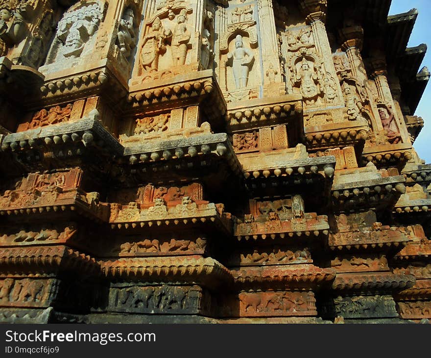 Historic Site, Chinese Architecture, Hindu Temple, Archaeological Site