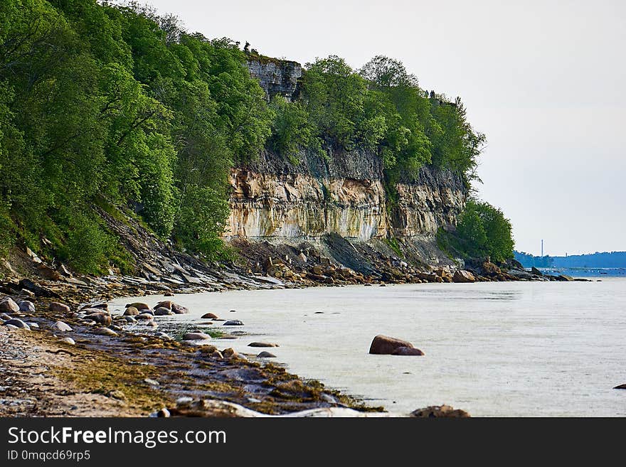 Coast, Body Of Water, Cliff, Water