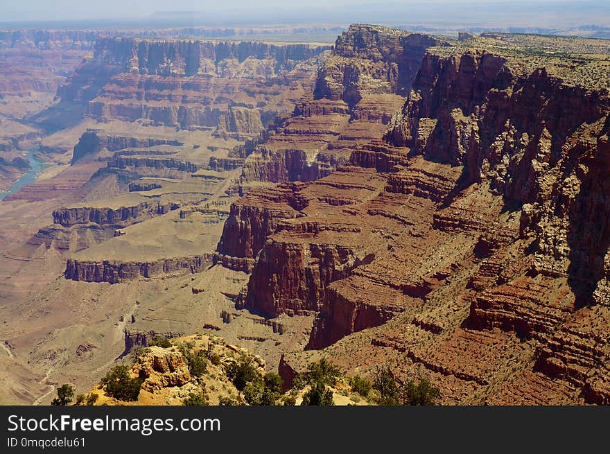 Badlands, Rock, Canyon, Escarpment