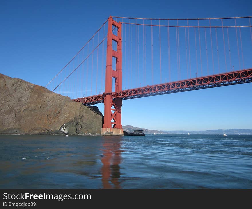 Bridge, Sea, Fixed Link, Sky