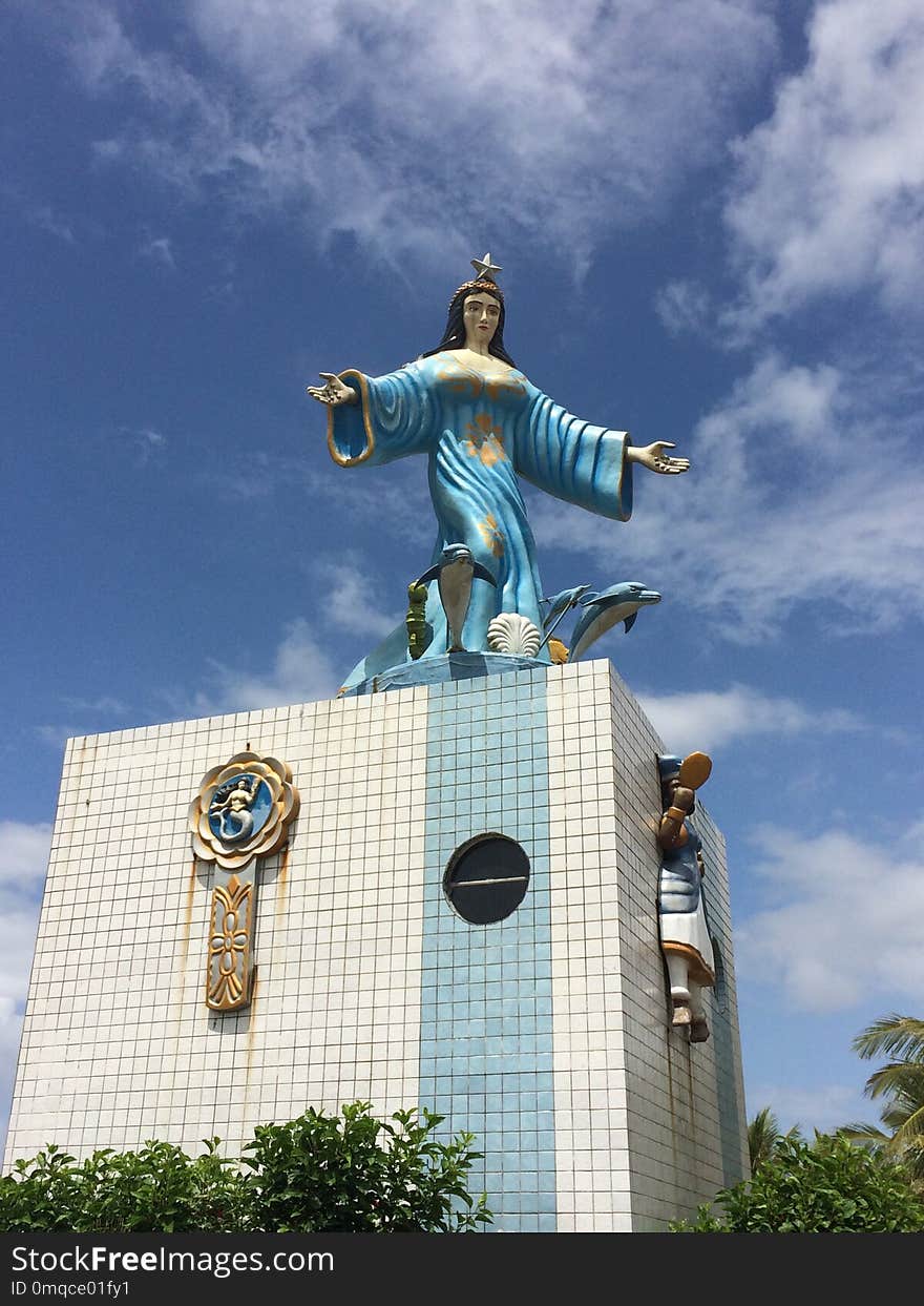 Statue, Landmark, Monument, Sky