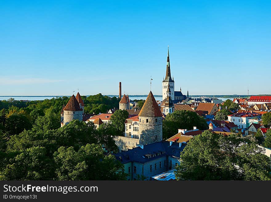 Sky, City, Town, Landmark