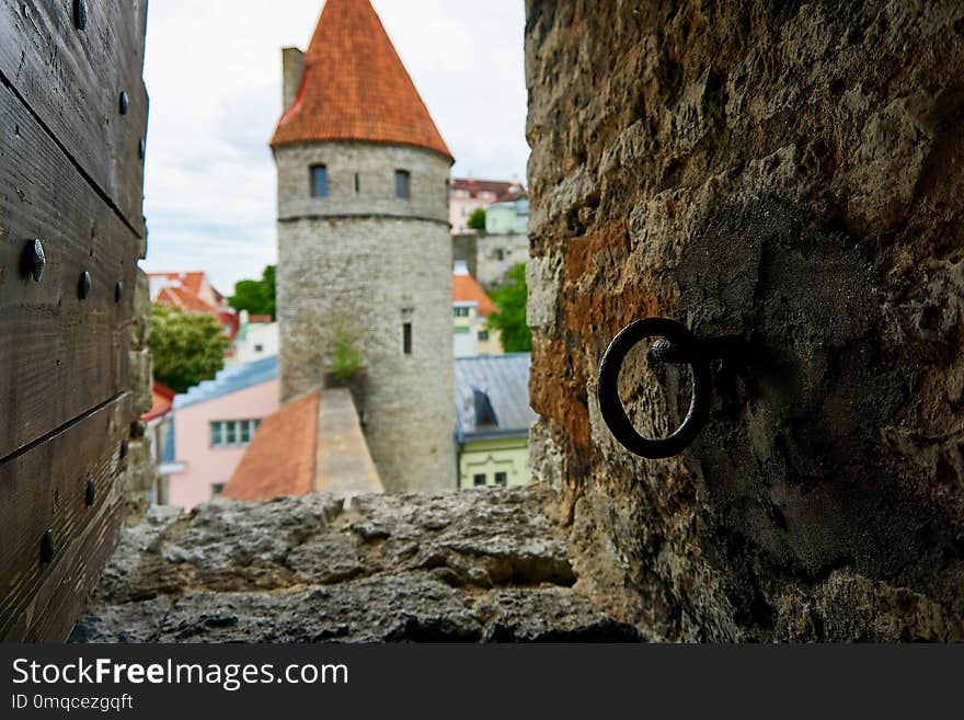 Sky, Wall, Tree, Village