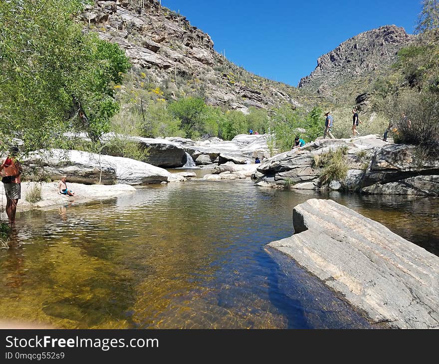 Mountainous Landforms, Water, Stream, Wilderness