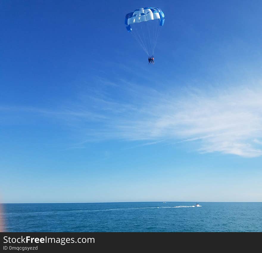 Sky, Parasailing, Parachute, Air Sports