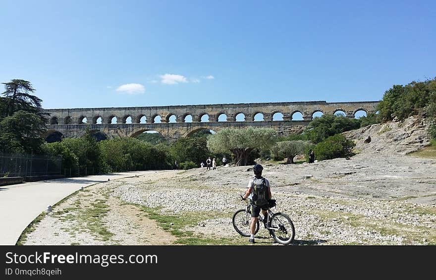 Cycling, Bridge, Aqueduct, Arch Bridge