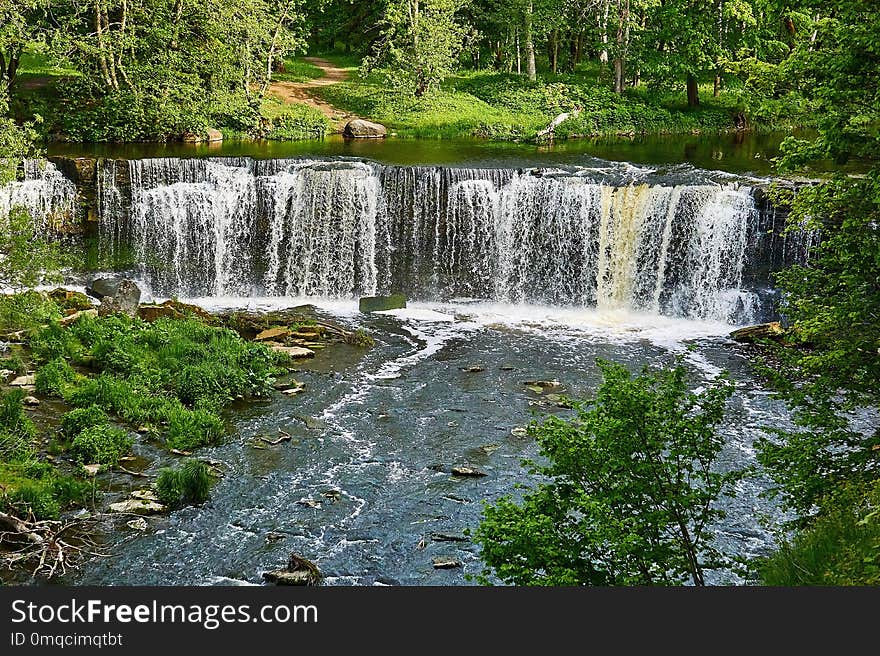 Water, Waterfall, Nature, Body Of Water