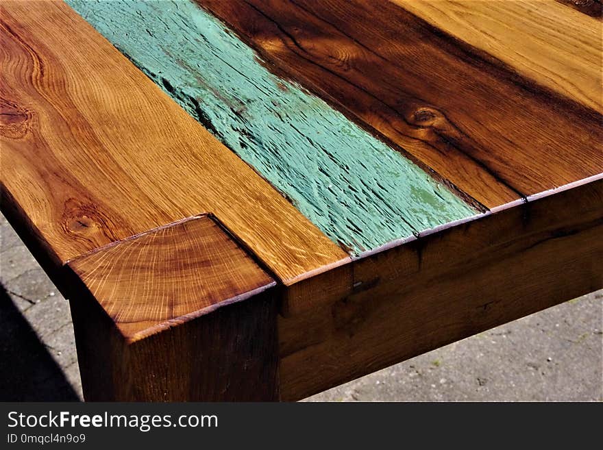 Table, Wood, Furniture, Wood Stain