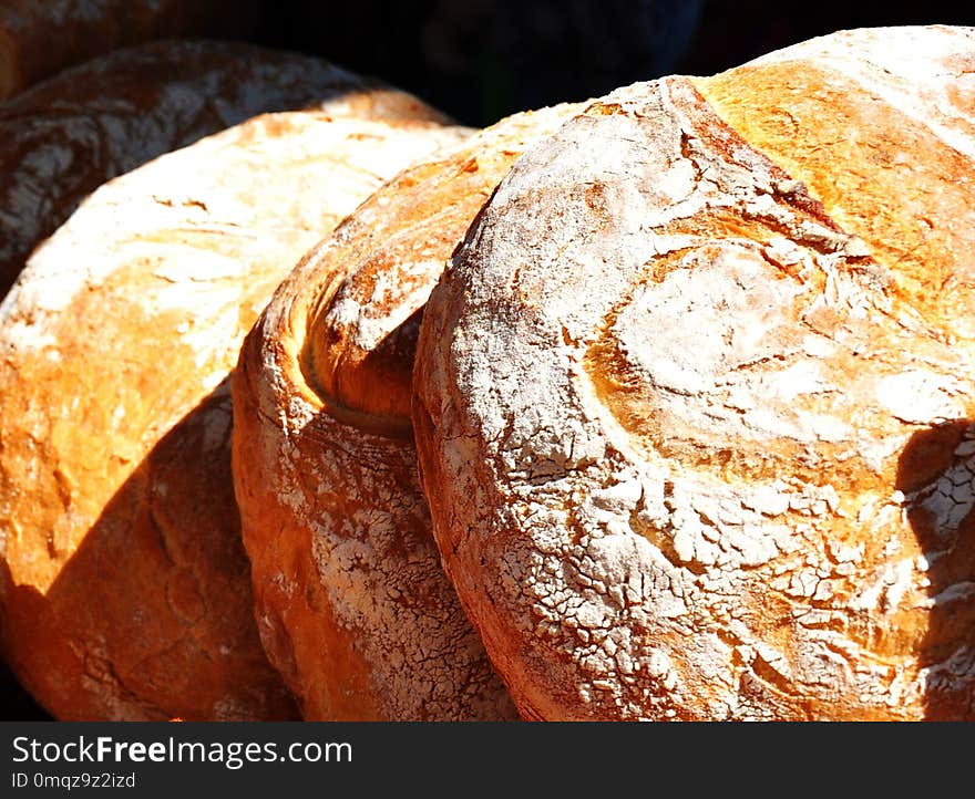 Baked Goods, Bread, Rye Bread, Sourdough