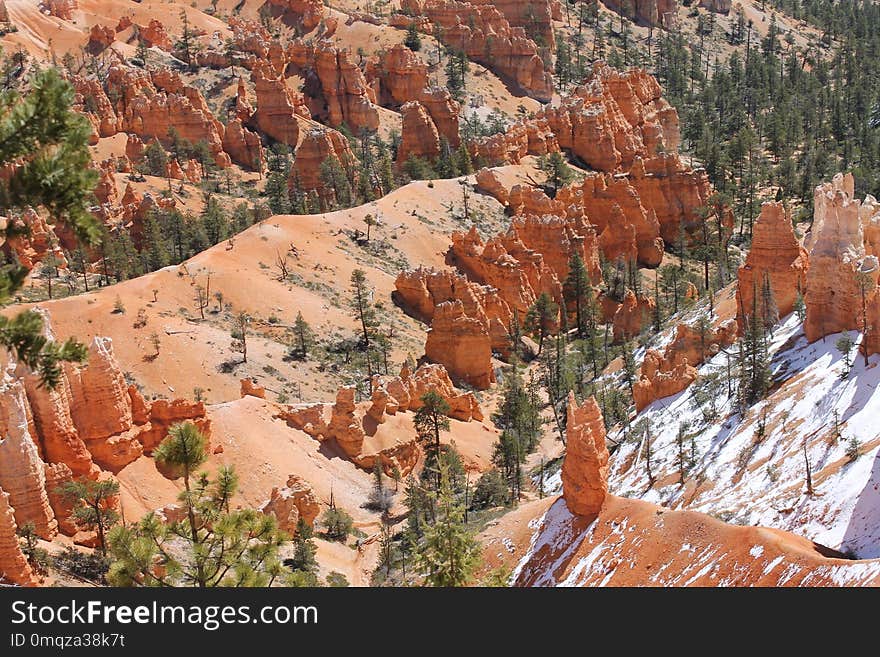 Rock, Canyon, Wilderness, Badlands