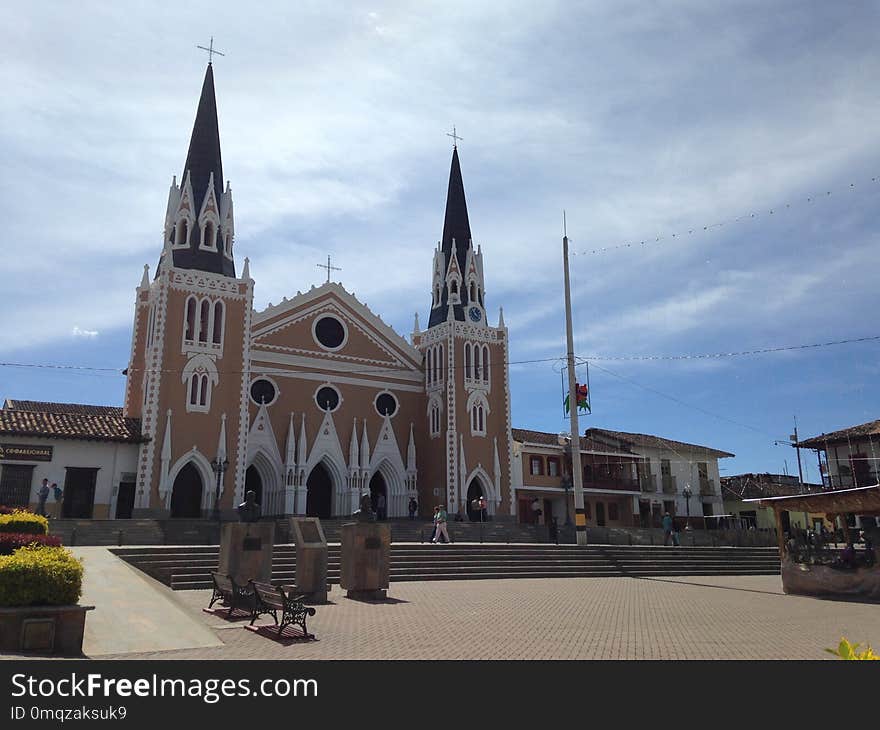 Spire, Building, Place Of Worship, Sky