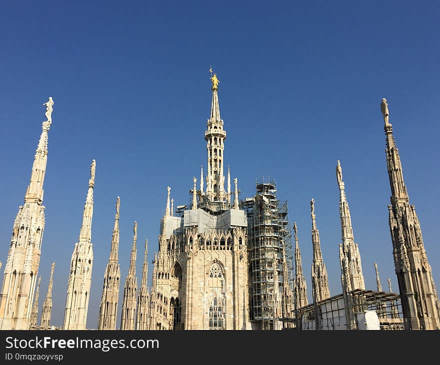 Spire, Landmark, Historic Site, Sky