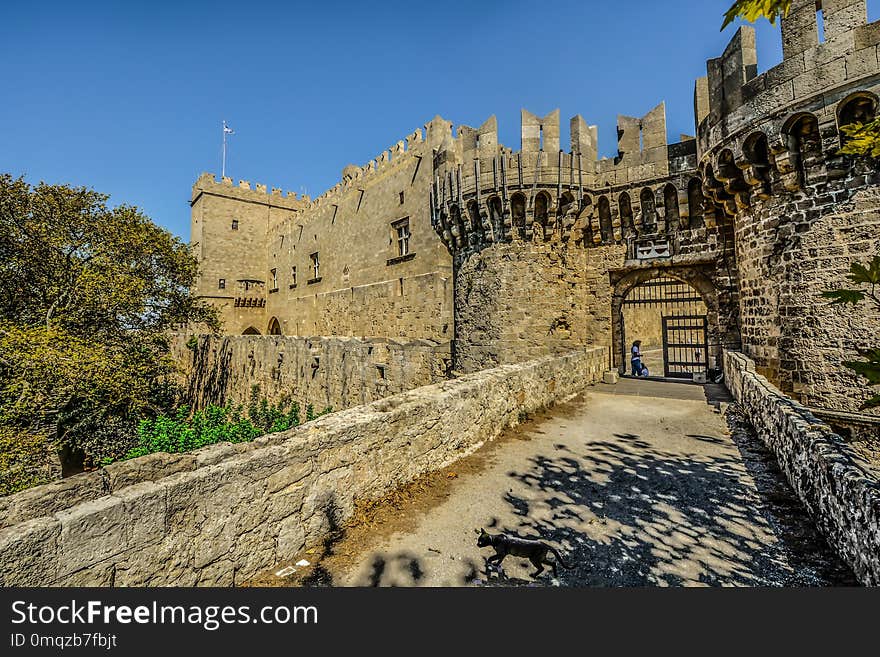 Sky, Historic Site, Wall, Fortification