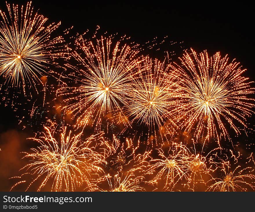 Fireworks, Sky, Event, New Year's Eve