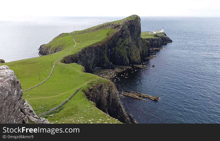 Coast, Cliff, Headland, Coastal And Oceanic Landforms