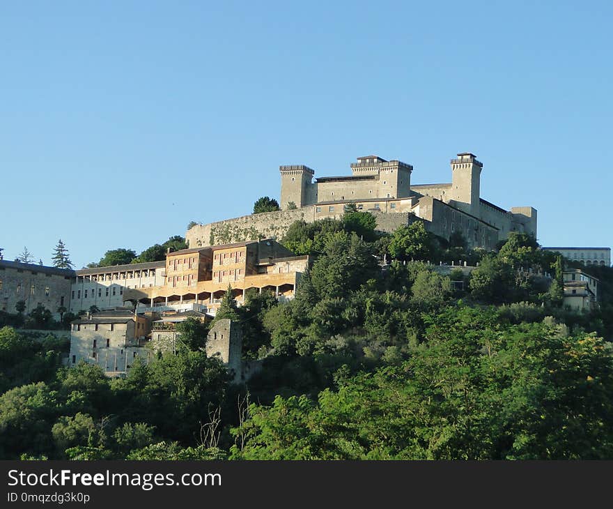 Historic Site, Village, Sky, Fortification