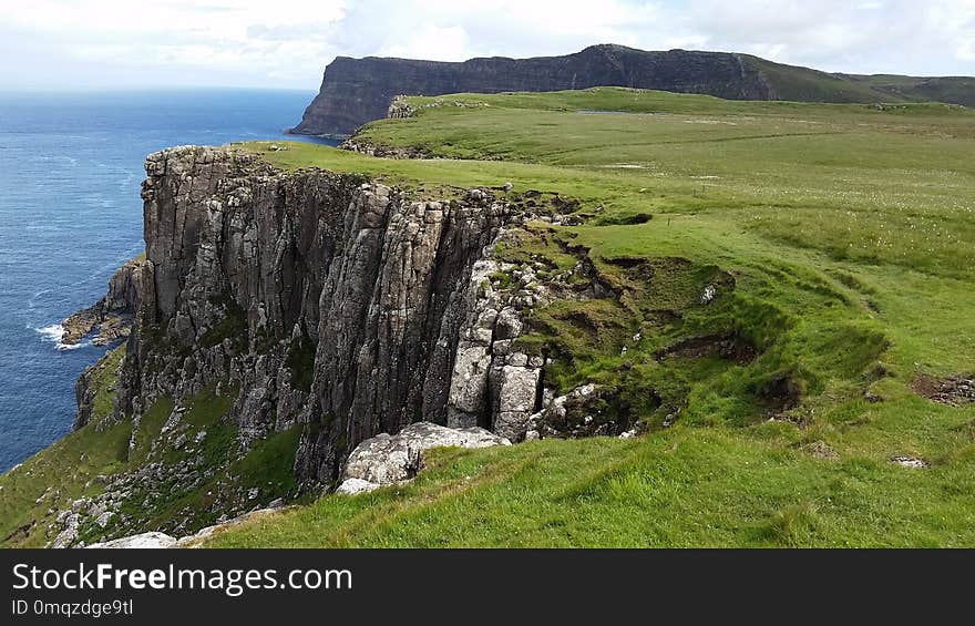 Cliff, Highland, Nature Reserve, Coast