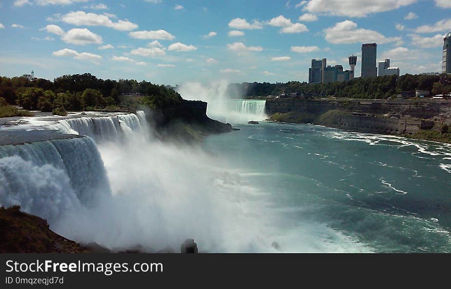 Waterfall, Body Of Water, Water Resources, Water