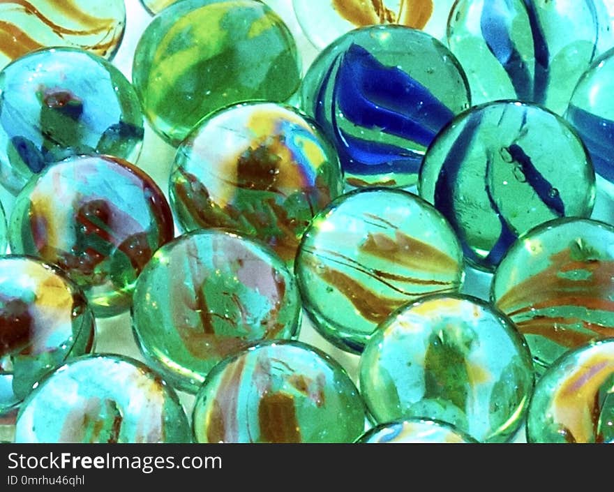 Glass mosaic of balls, abstract background