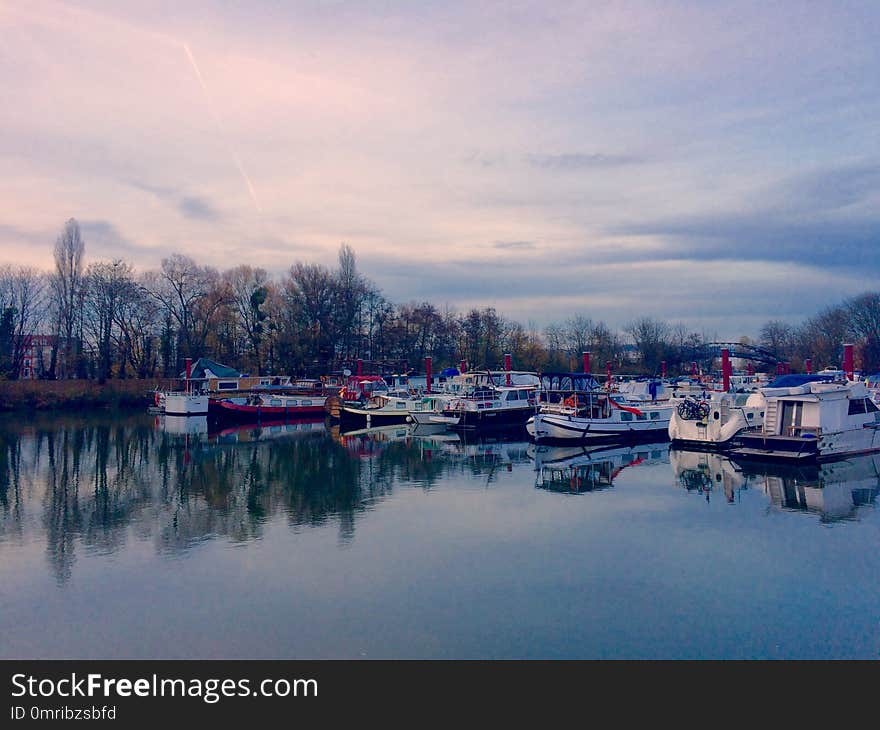 Reflection, Waterway, Water, Nature