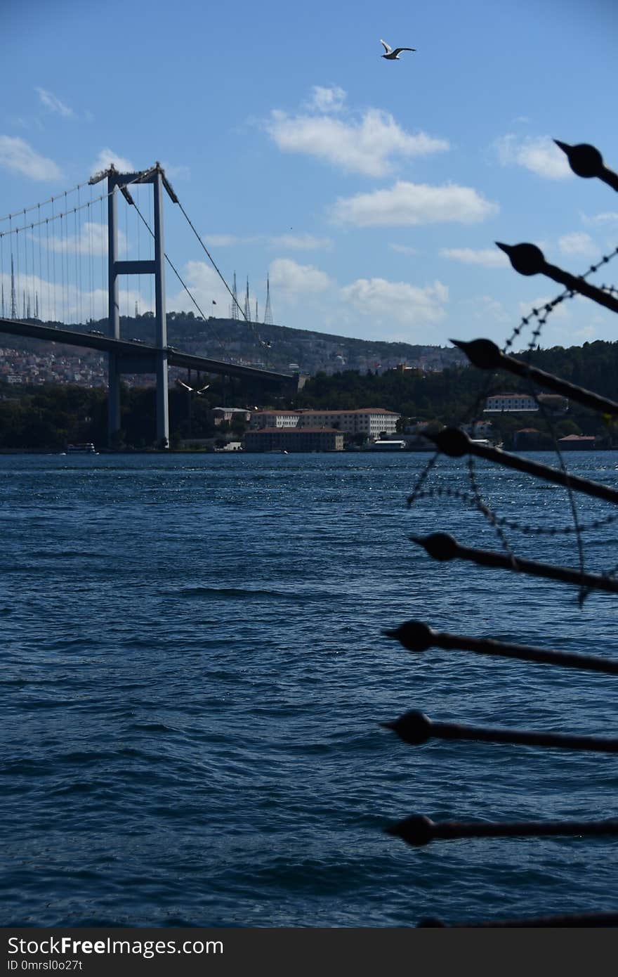 Istanbul Bosphorus Bridge. City