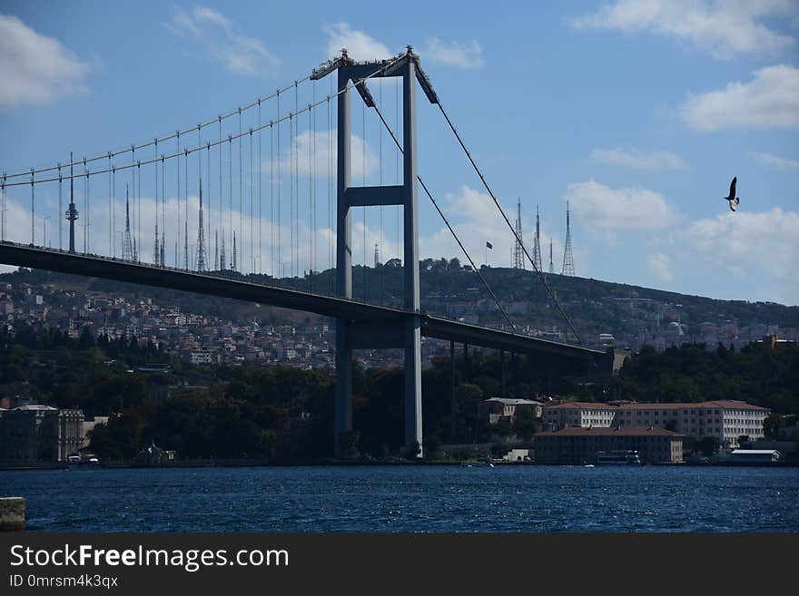 Istanbul Bosphorus Bridge. City