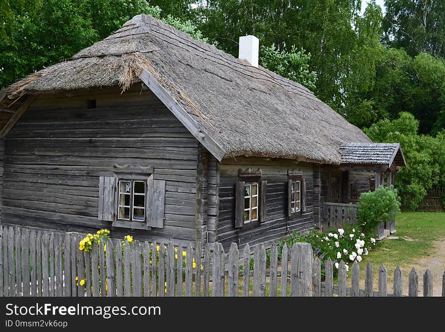 House, Home, Cottage, Log Cabin