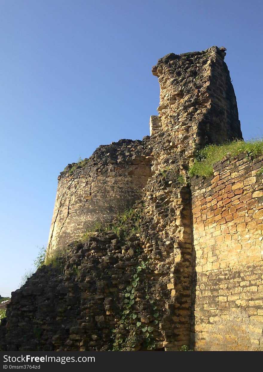 Sky, Ruins, Historic Site, Fortification