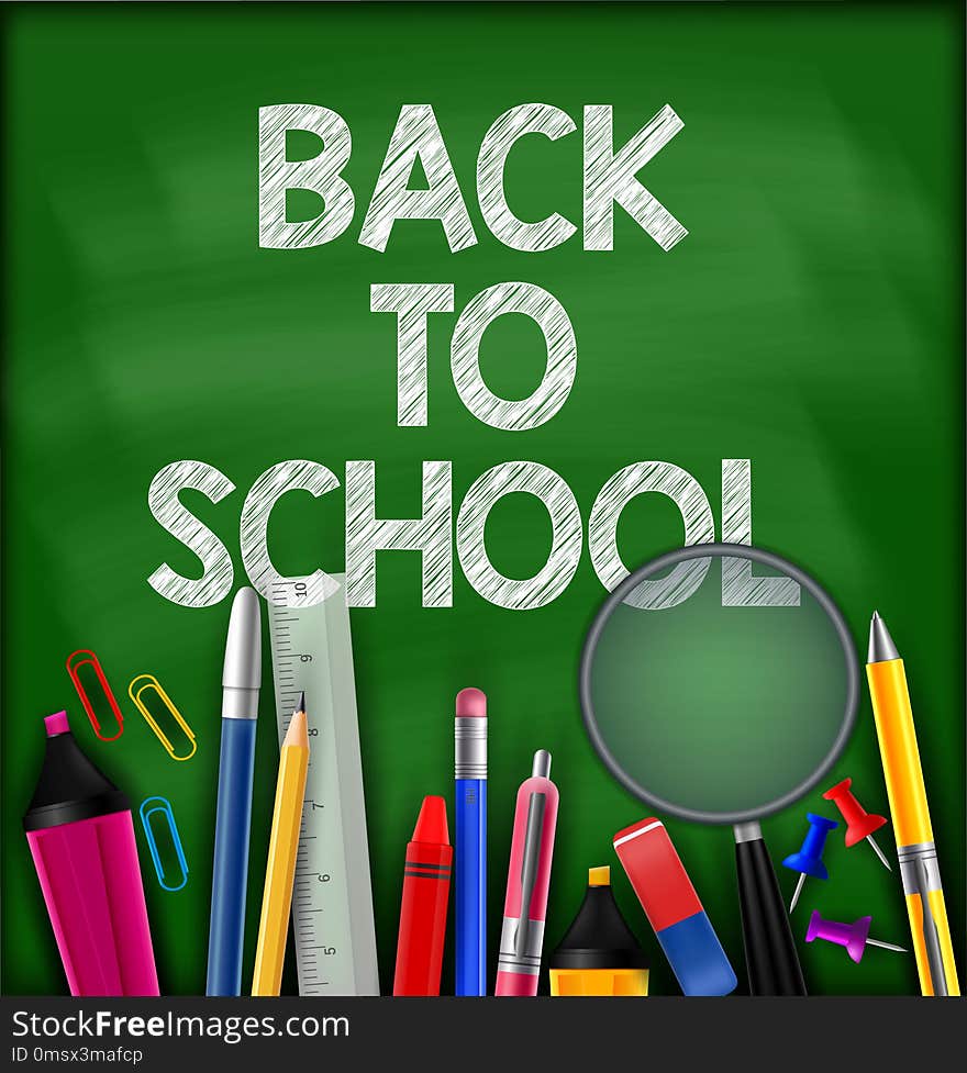 Illustration of Back to school