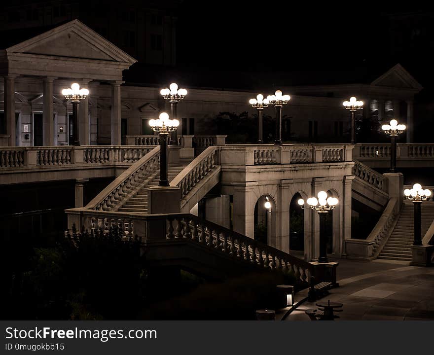 City Architecture at Night