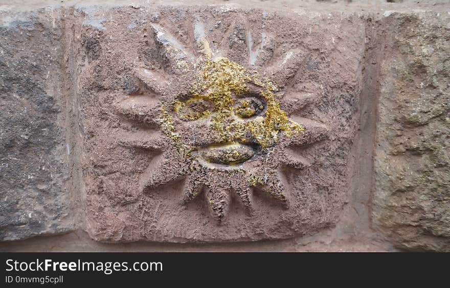 Stone Carving, Relief, Rock, Carving