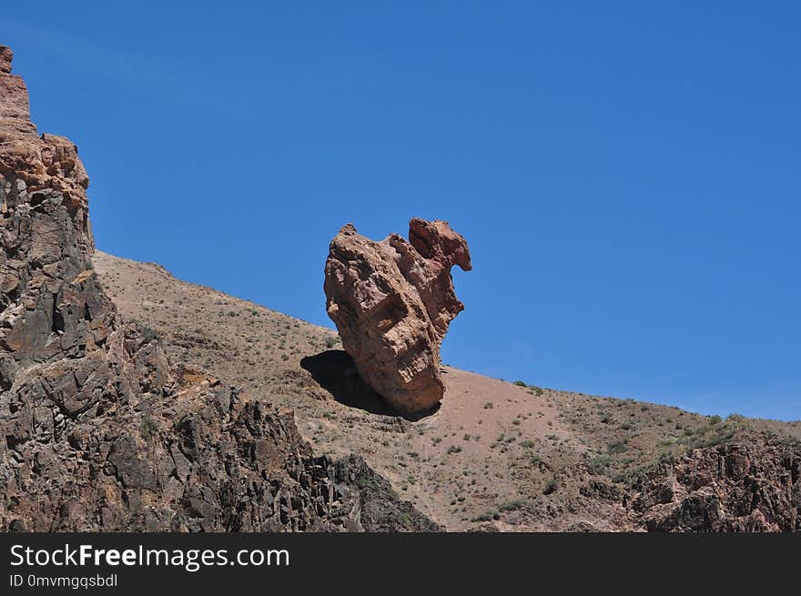 Rock, Sky, Formation, Bedrock