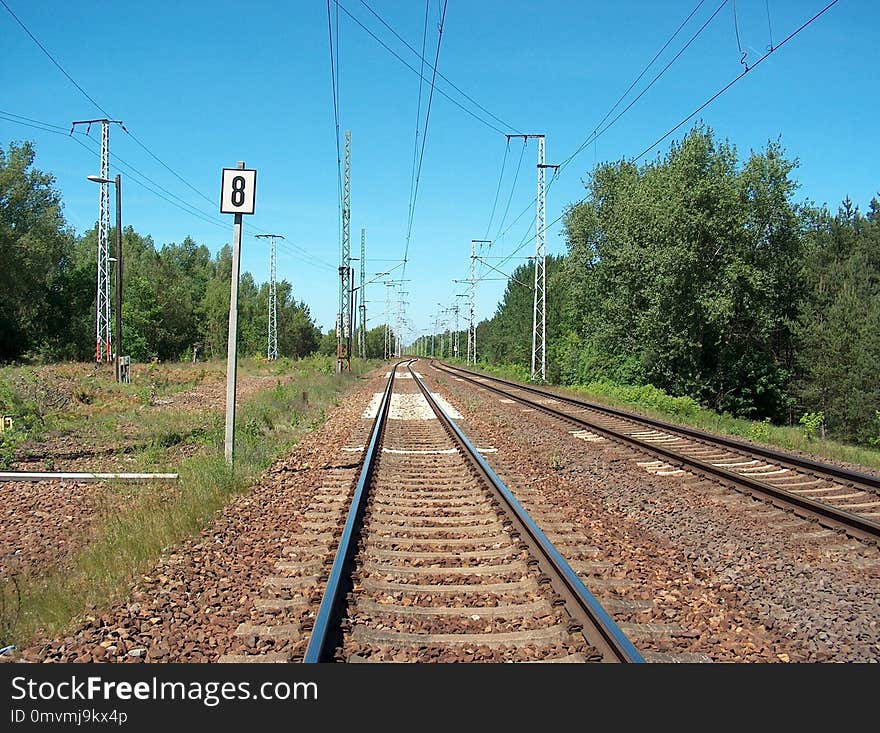 Track, Transport, Rail Transport, Path