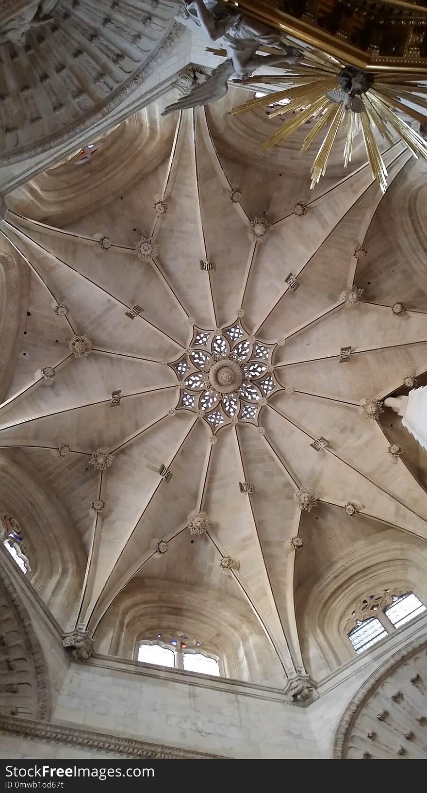 Ceiling, Vault, Building, Arch