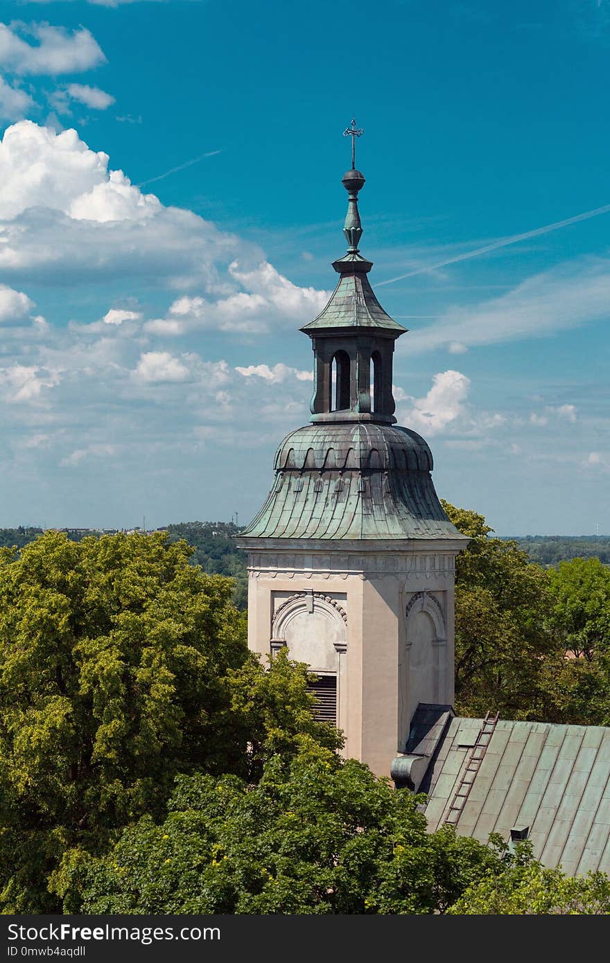 Sky, Cloud, Landmark, Steeple